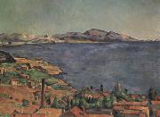 Paul Cezanne Le Golfe de Marseille vu de L'Estaque, oil painting artist